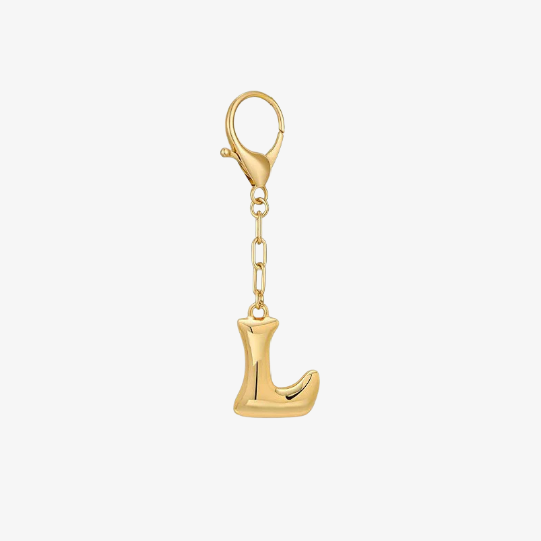 Bubble Letter Charm
