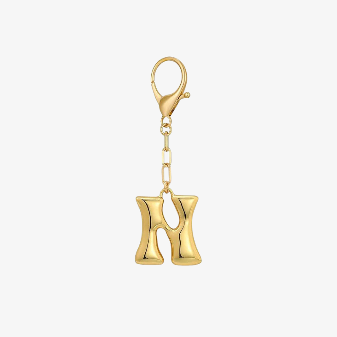 Bubble Letter Charm