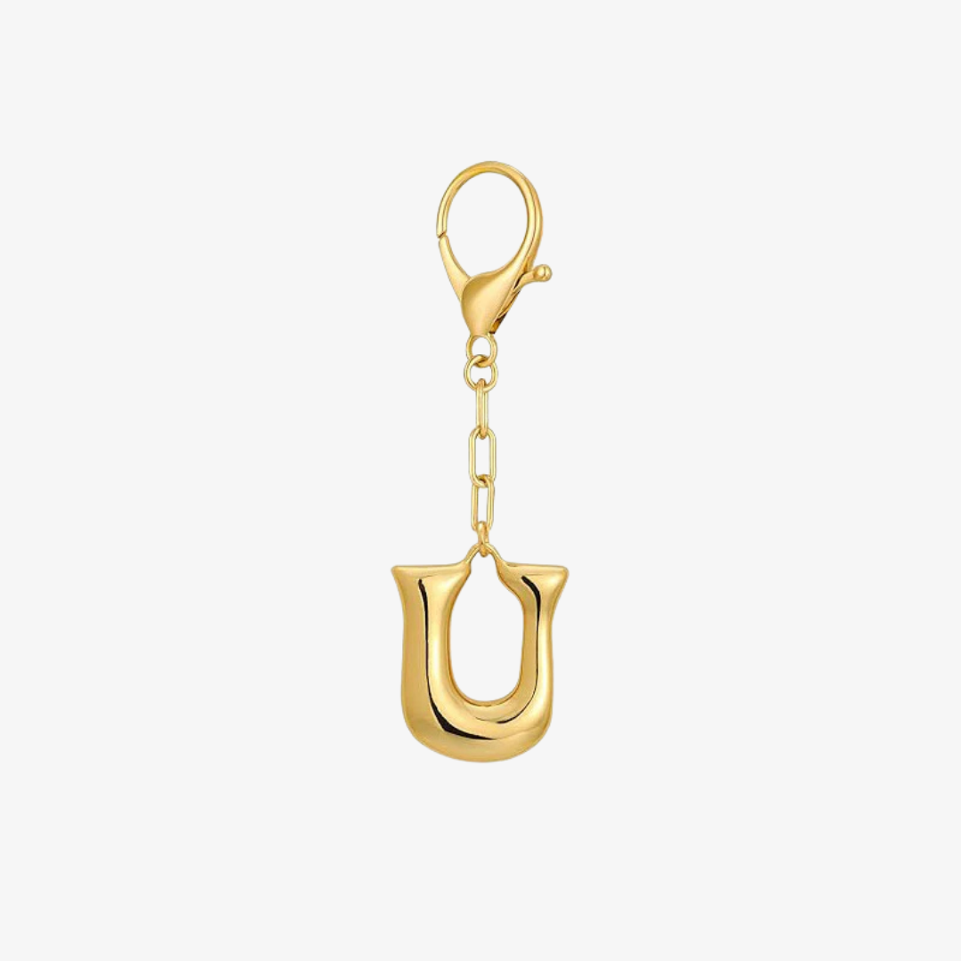 Bubble Letter Charm