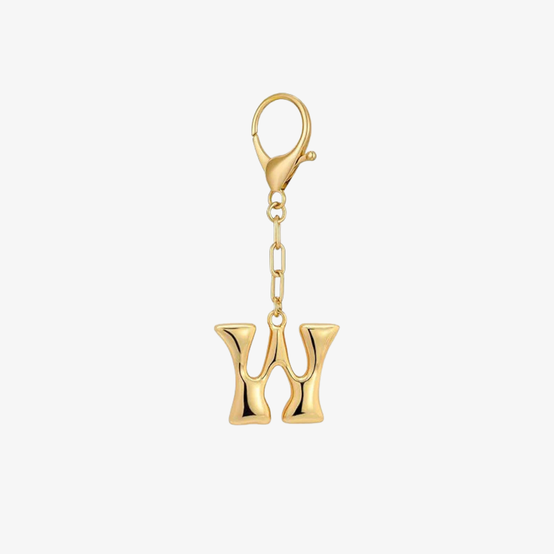 Bubble Letter Charm