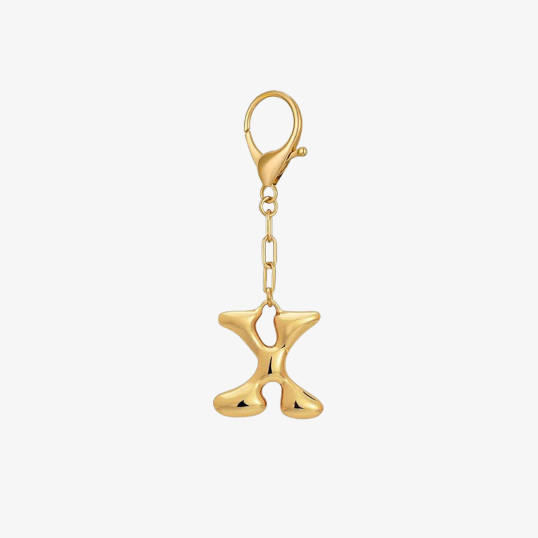 Bubble Letter Charm