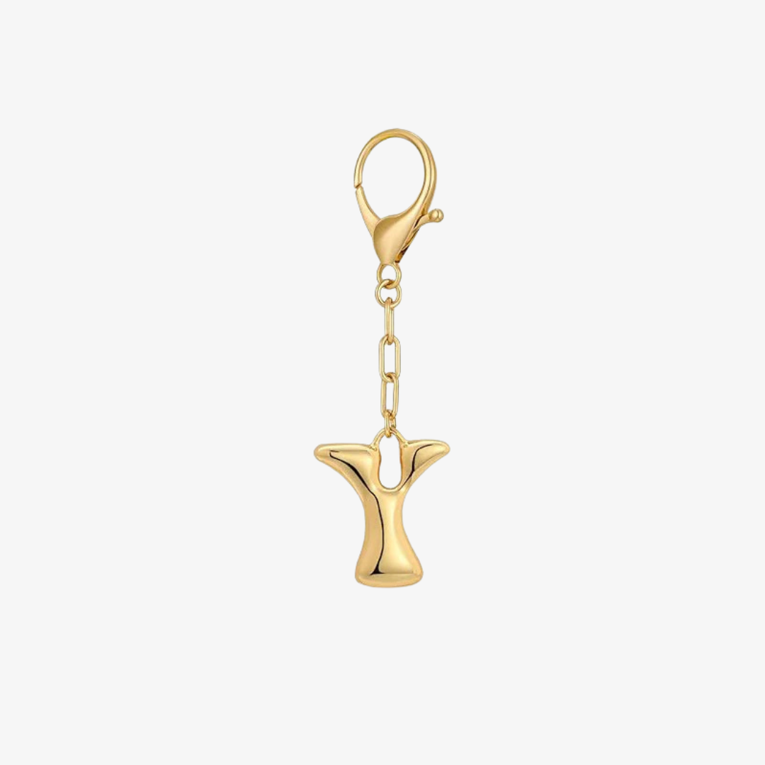 Bubble Letter Charm