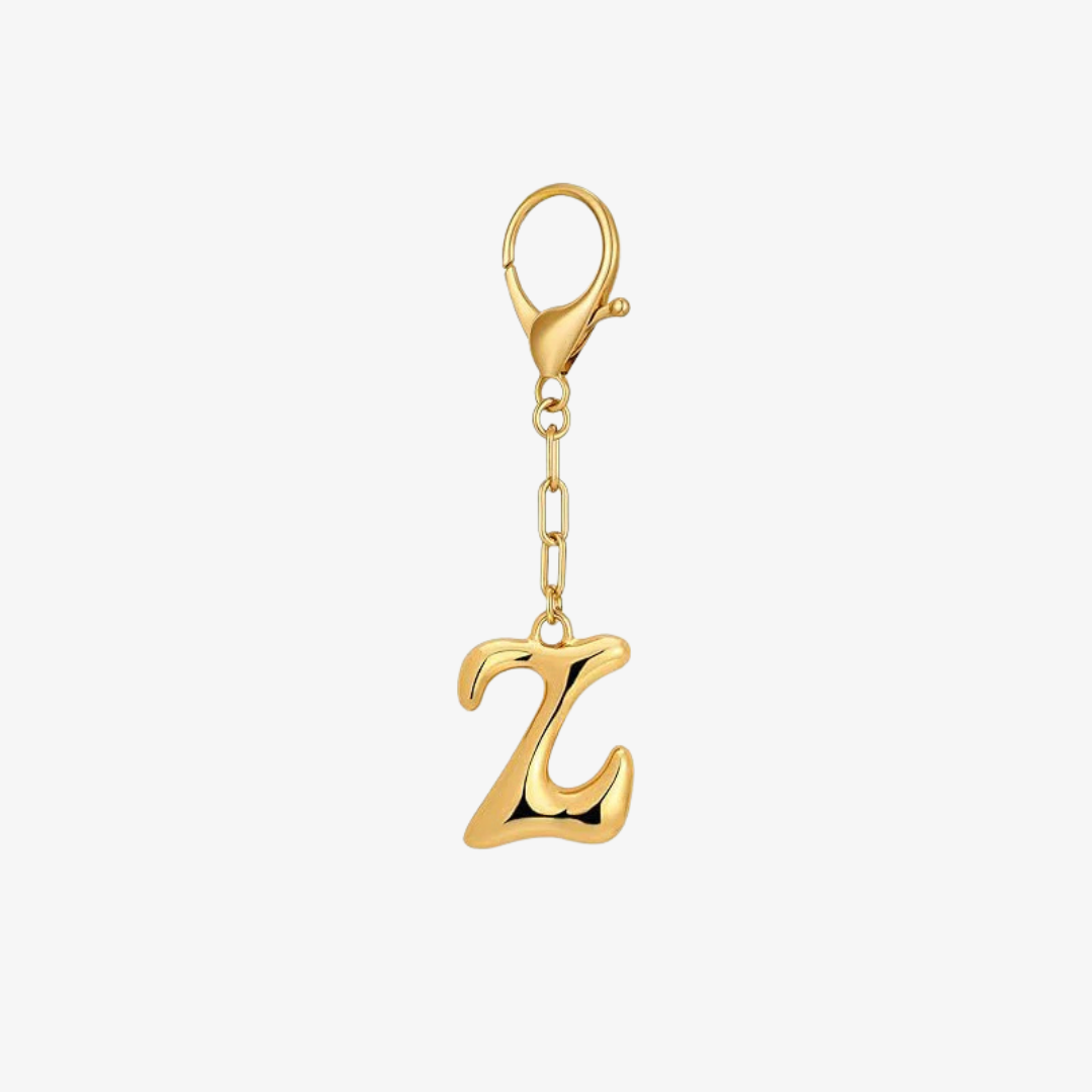 Bubble Letter Charm