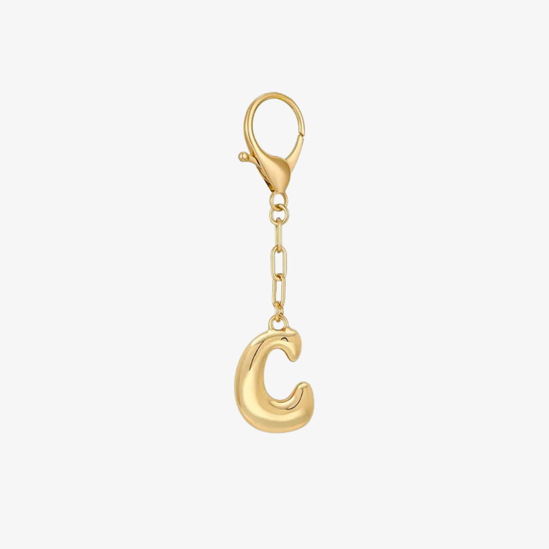 Bubble Letter Charm