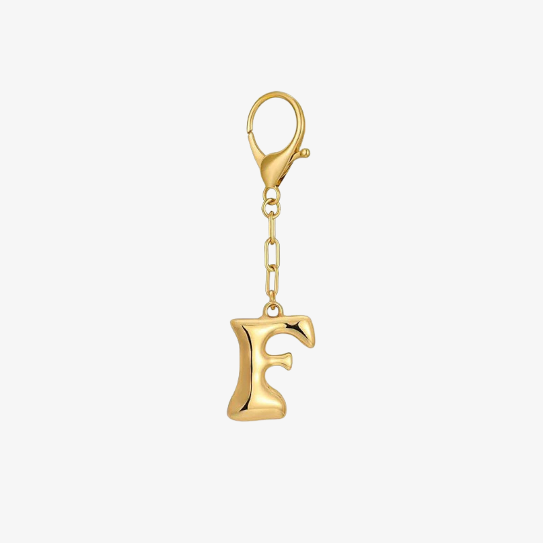 Bubble Letter Charm