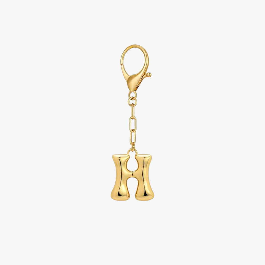 Bubble Letter Charm